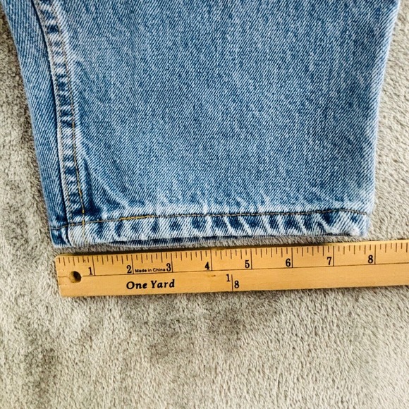 Vintage Levis 561 Loose Fit Straight Leg Womens 14 High Waist 32" Inseam Y2K - Picture 15 of 16